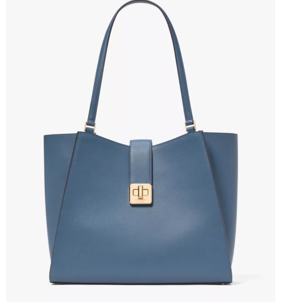 Kate Spade Bluestone Large Tote with Gold Accent